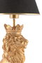 Opviq Lámpara de Mesa Lion King - Negro y Dorado